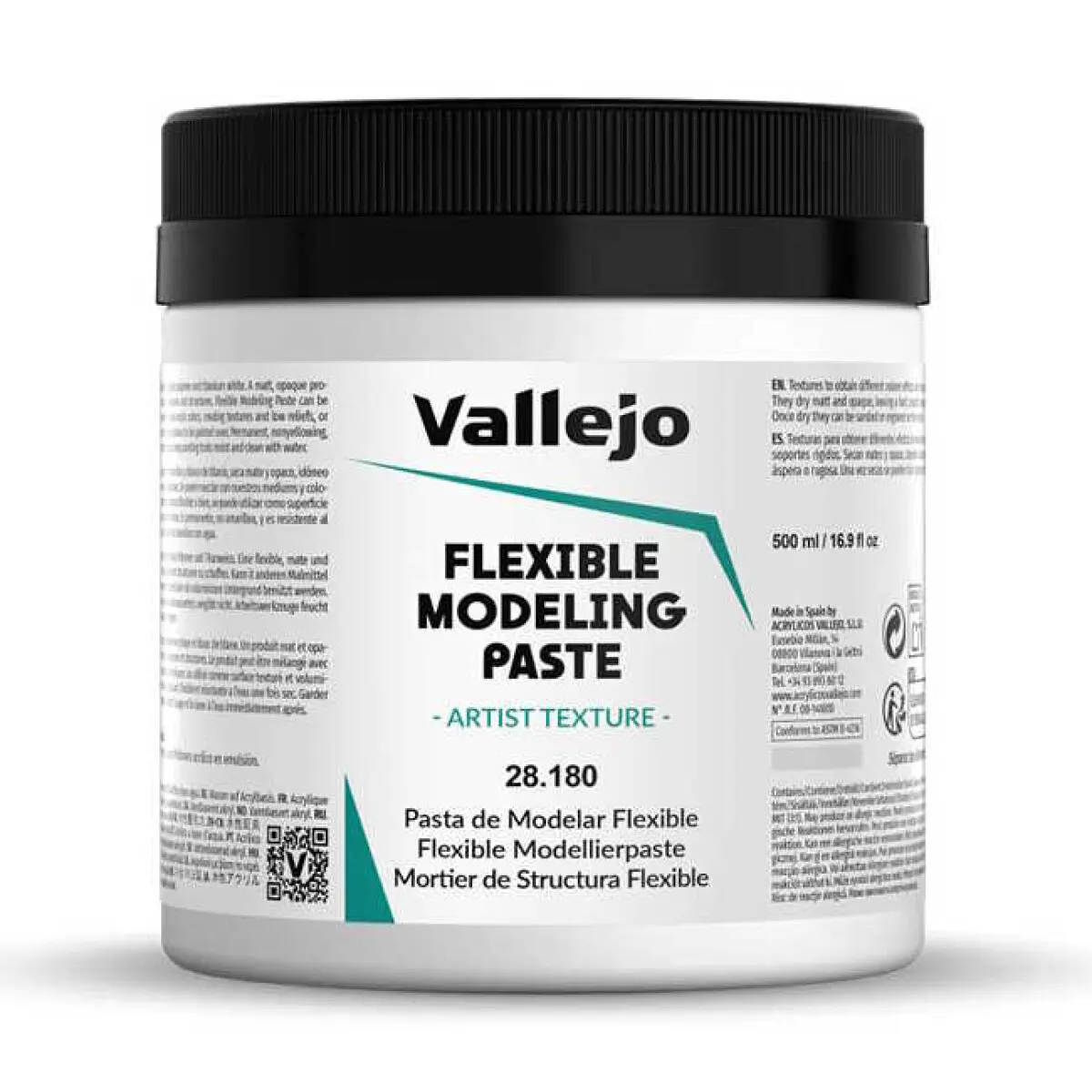Flexibilní modelovací pasta Vallejo 500ml
