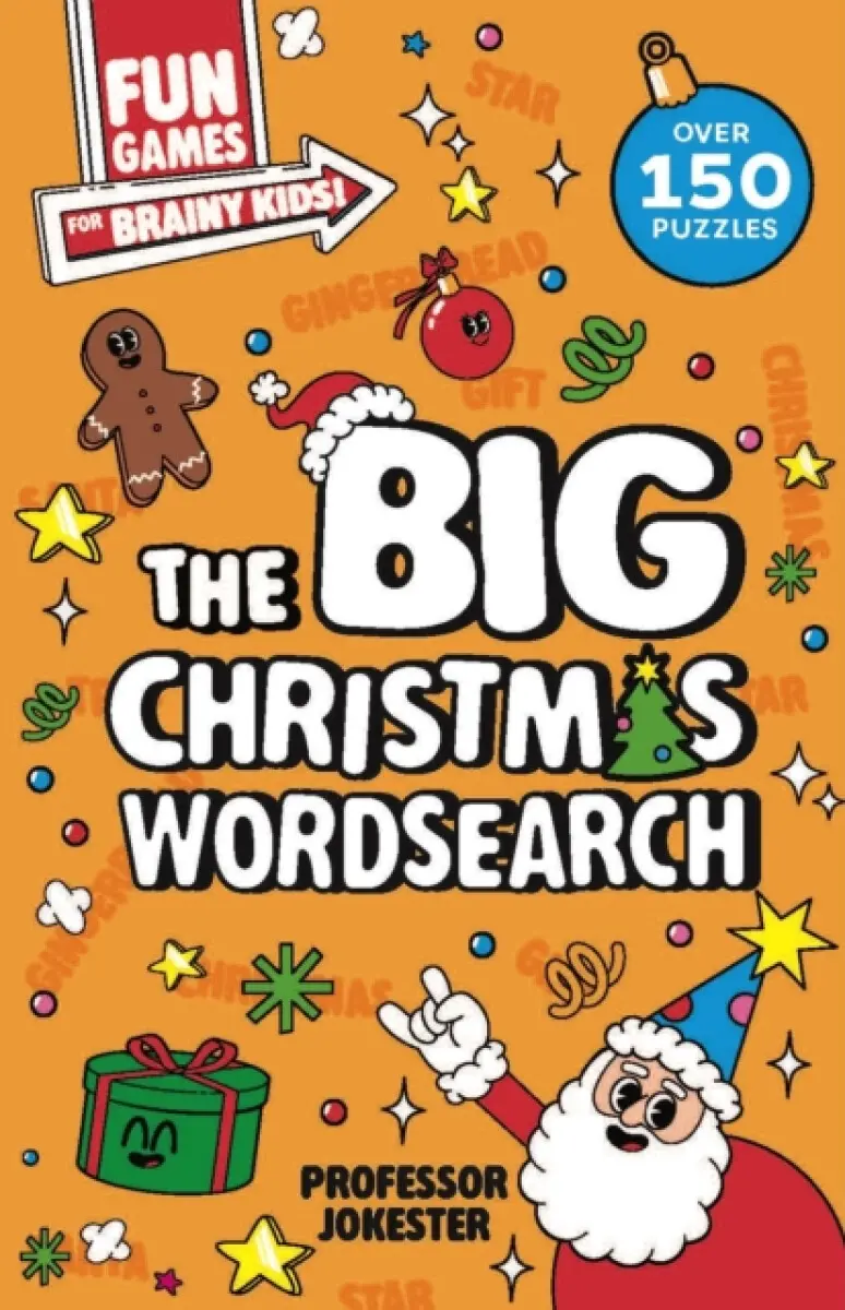 Fun Games for Brainy Kids: The Big Christmas Wordsearch - Welbeck Children's Books