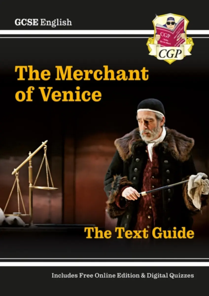 GCSE English Shakespeare Text Guide - The Merchant of Venice includes Online Edition & Quizzes - CGP Books