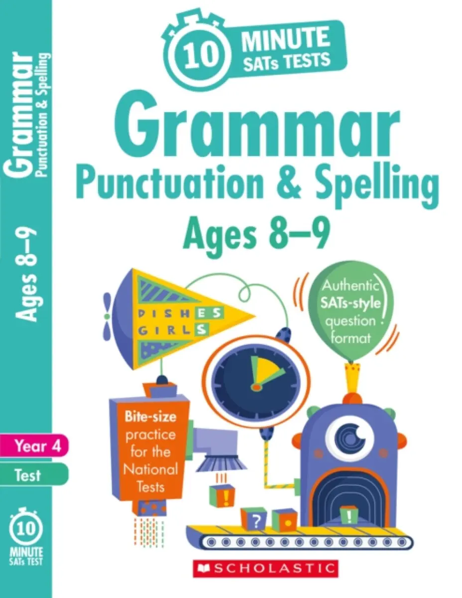 Grammar, Punctuation and Spelling - Ages 8-9 - Welsh Shelley