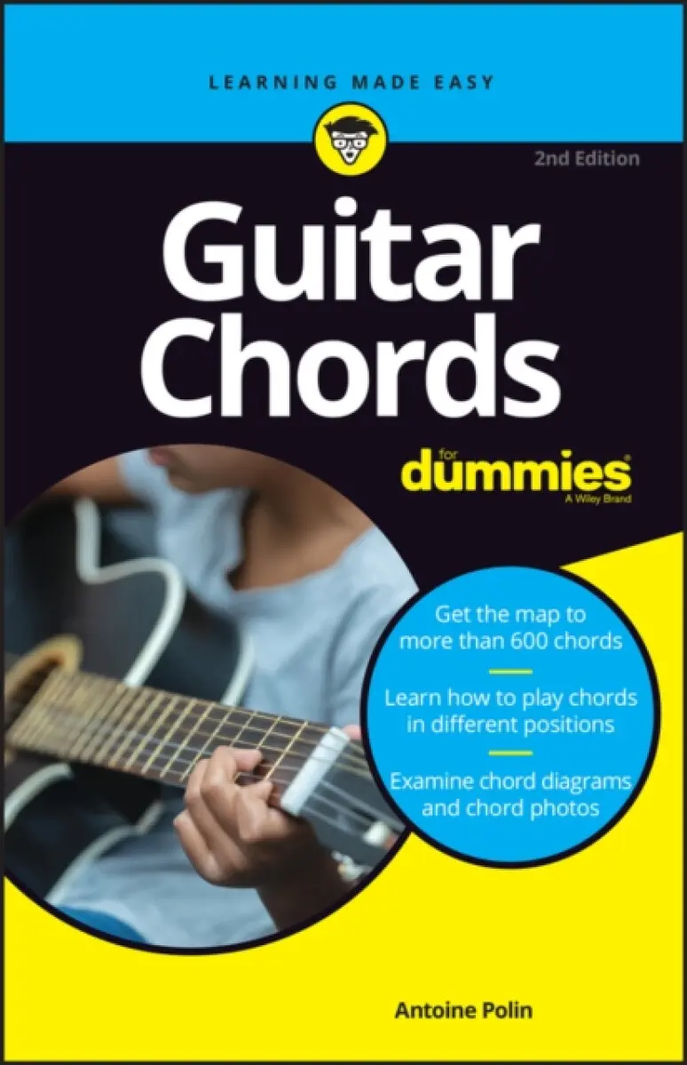 Guitar Chords For Dummies (REFRESH), 2nd Edition - Antoine Polin