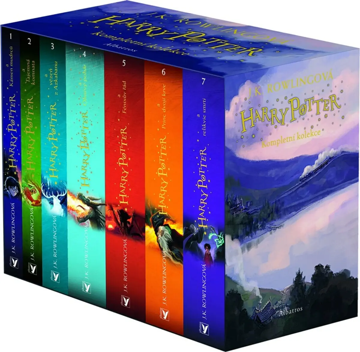Harry Potter (Jonny Duddle) - box 1-7 | Vladimír Medek, J.K. Rowling, Pavel Medek, Jonny Duddle