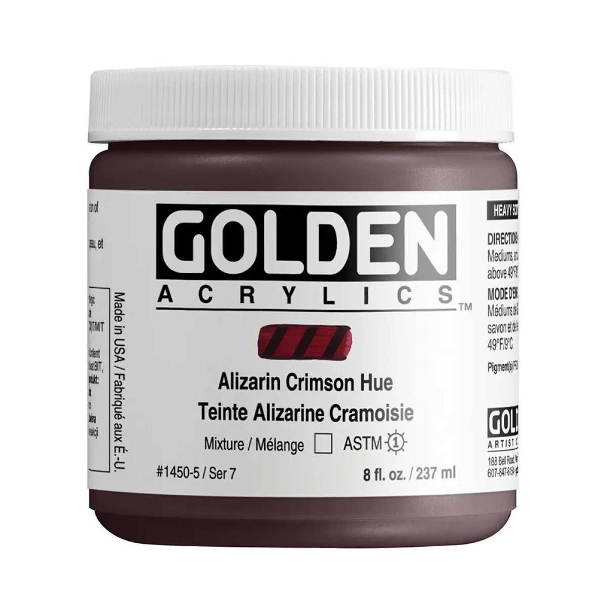 HB ALIZARIN CRIMSON HUE 237 ML 450
