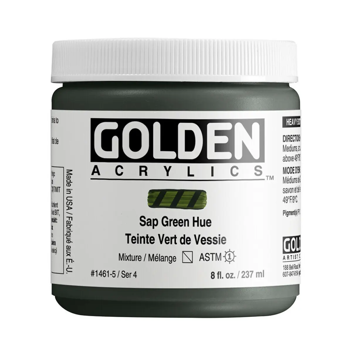 Akryl Golden HB 237ml – 1461 Sap Green Hue