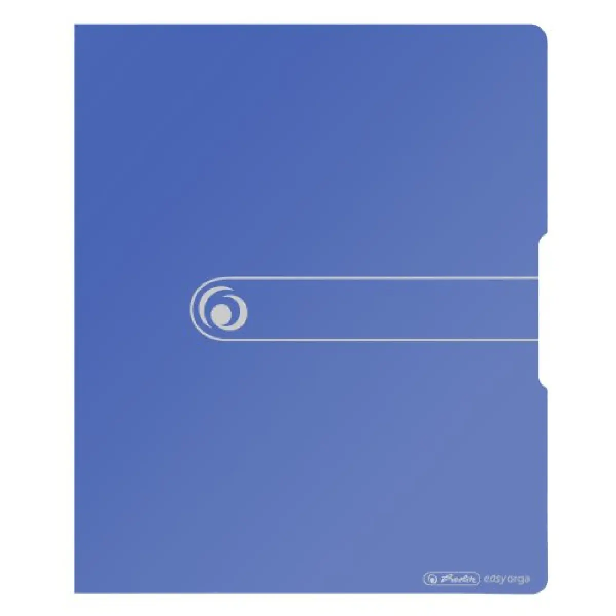 Pořadač PP Herlitz easy orga A4/4cm, dvoukroužkový - neprůhledný modrý