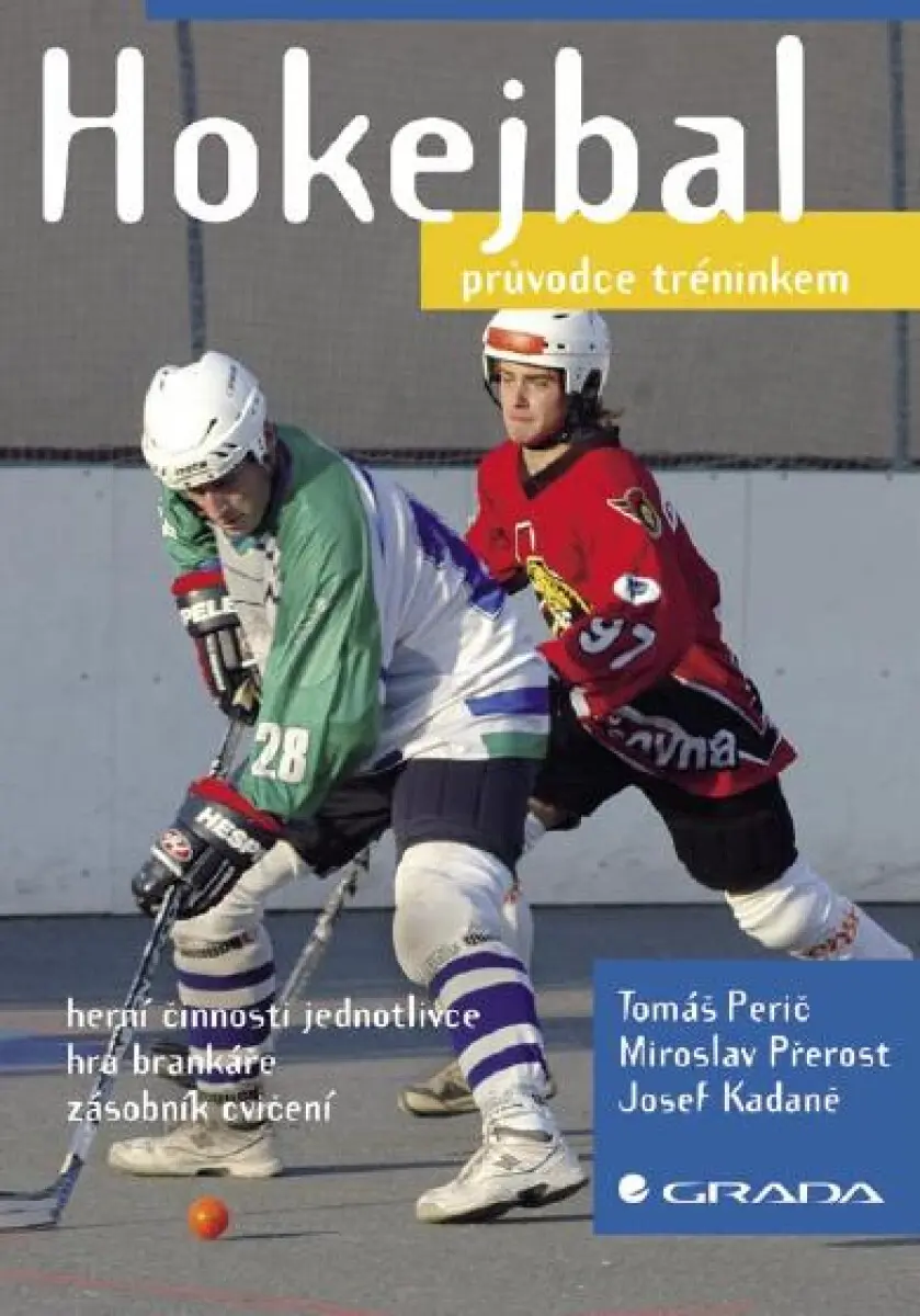 Hokejbal - Tomáš Perič, Josef Kadaně, Miroslav Přerost