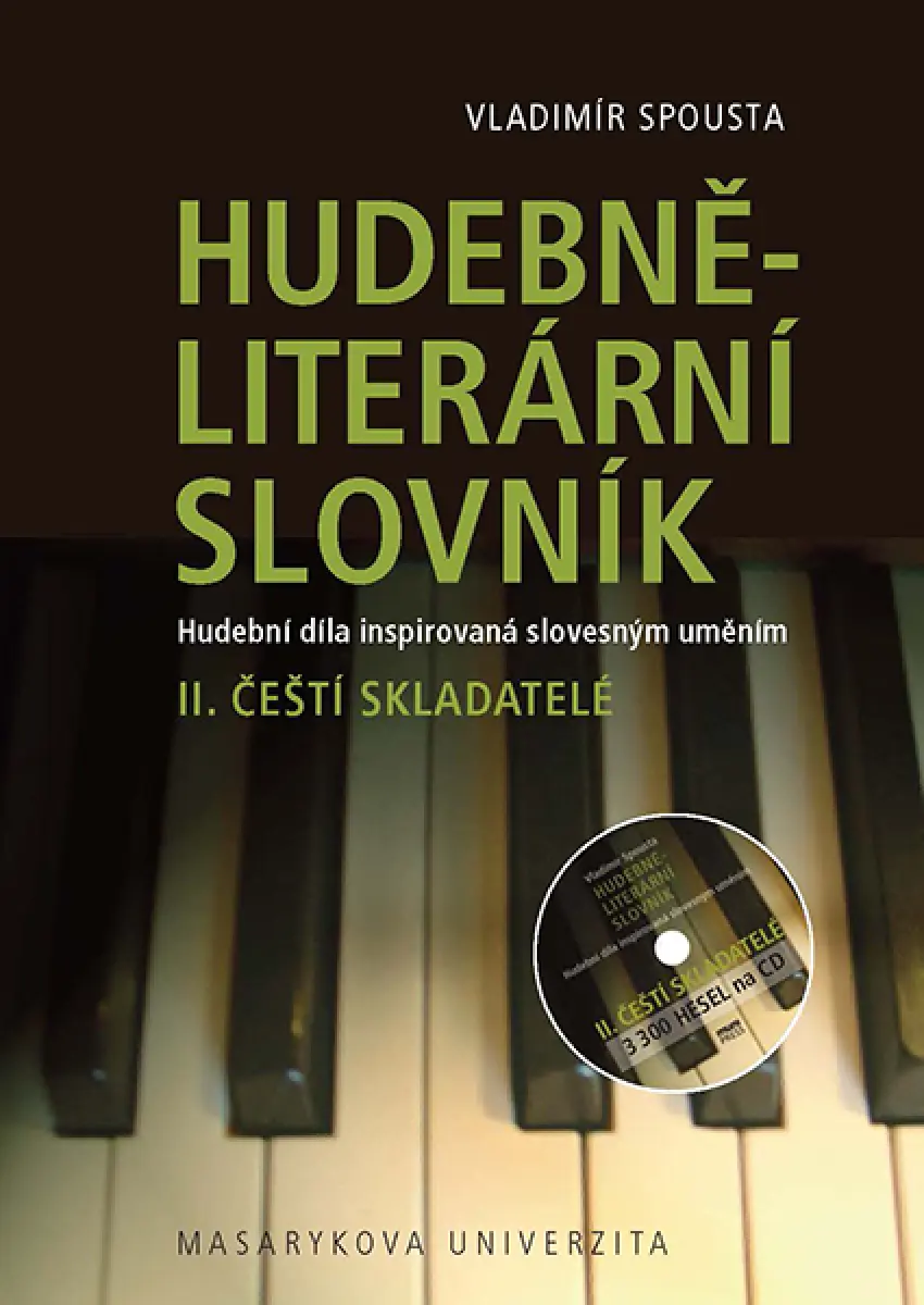 Hudebně-literární slovník. Hudební díla inspirovaná slovesným uměním - Vladimír Spousta