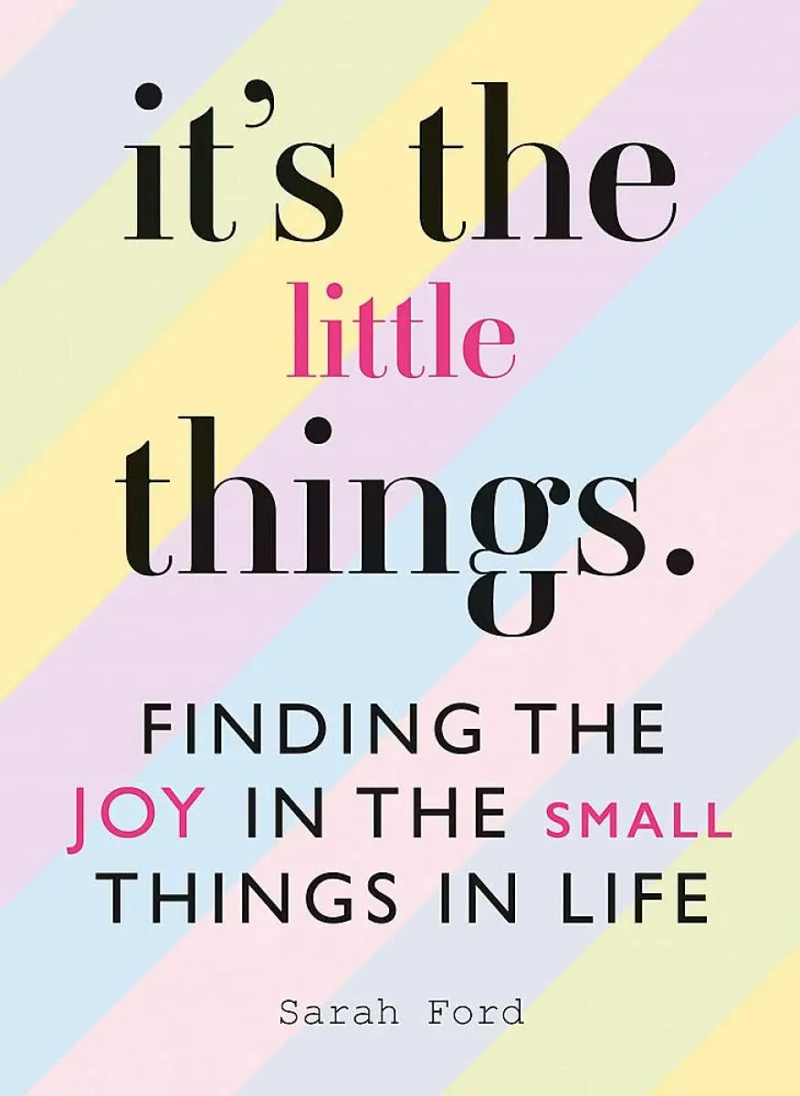 It's the Little Things - Sarah Fordová