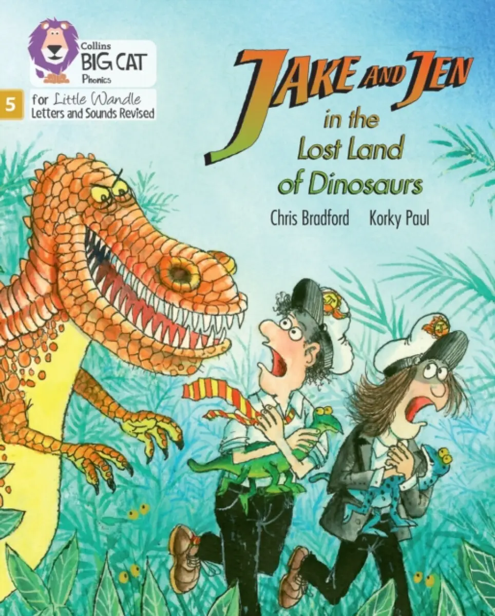 Jake and Jen in the Lost Land of Dinosaurs - Chris Bradford
