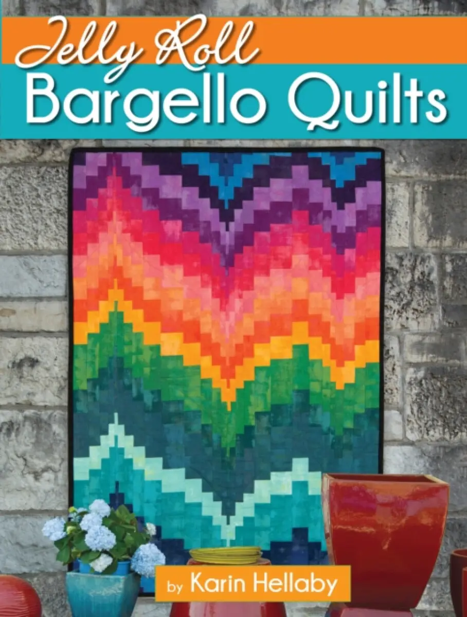 Jelly Roll Bargello Quilts - Karin Hellaby
