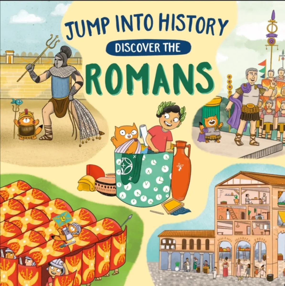 Jump into History: Discover the Romans - Kay Barnham