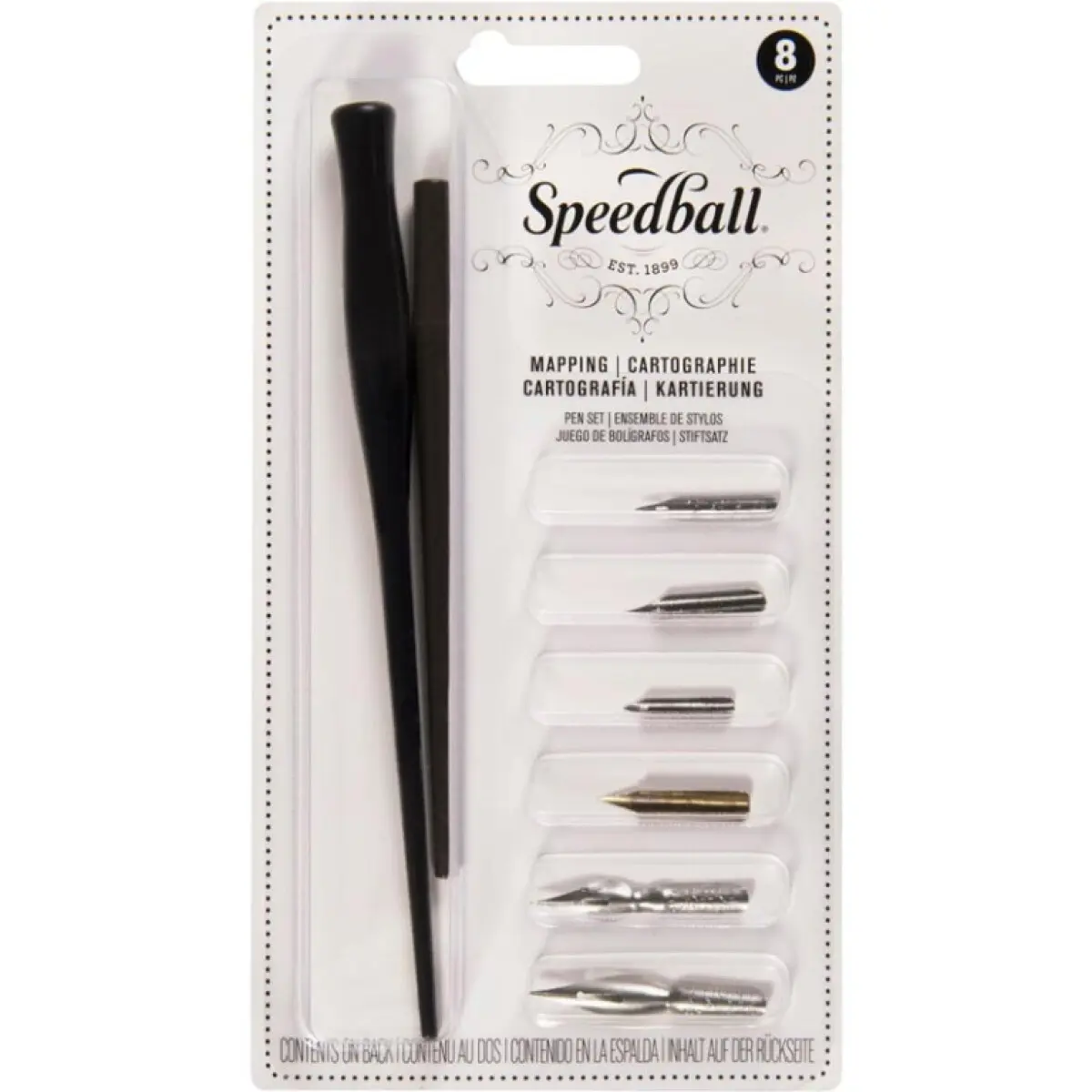 Kaligrafická sada Speedball – Mapping Pen Set