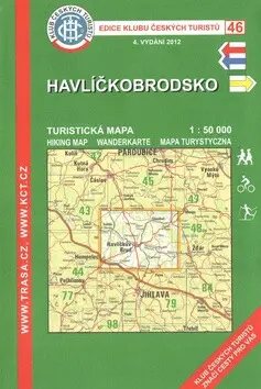 KČT 46 Havlíčkobrodsko 1:50 000 / Turistická mapa, 4. vydání 2012