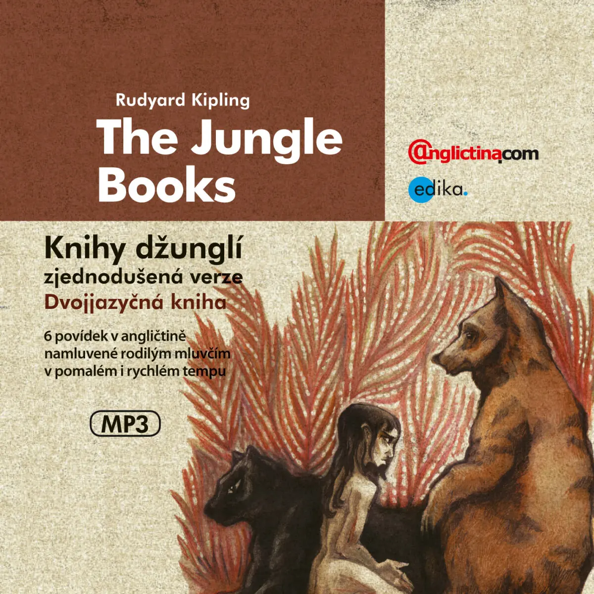 Knihy džunglí - The Jungle Books - Rudyard Kipling - audiokniha