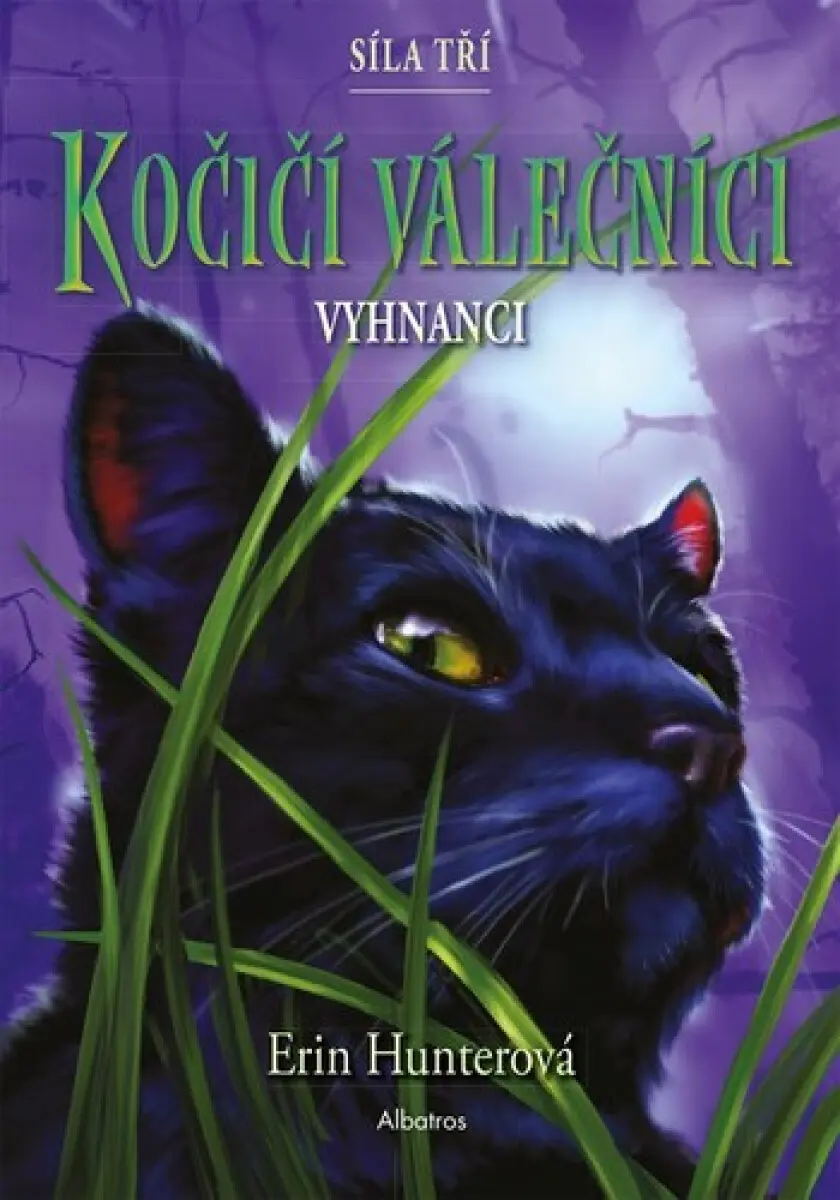 Kočičí válečníci: Síla tří (3) (Vyhnanci) - Erin Hunter, Owen Richardson (ilustrátor) - kniha z kategorie Fantasy