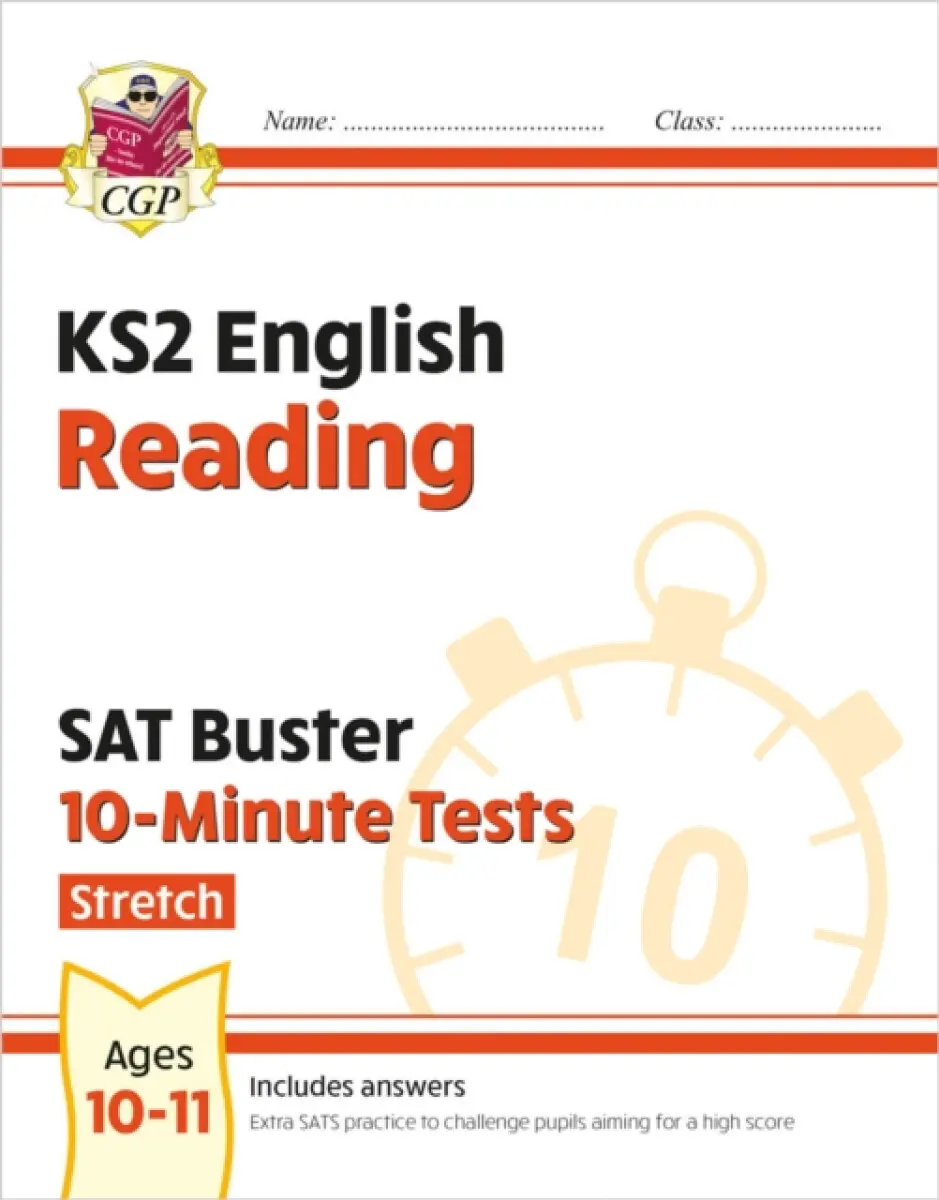 KS2 English SAT Buster 10-Minute Tests: Reading - Stretch (for the 2027 tests) - CGP Books