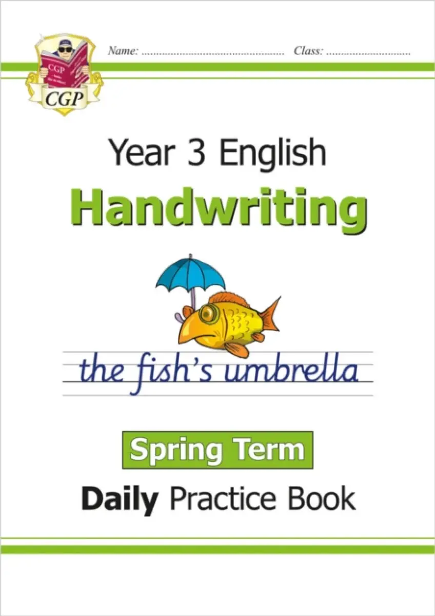 KS2 Handwriting Year 3 Daily Practice Book: Spring Term - CGP Books