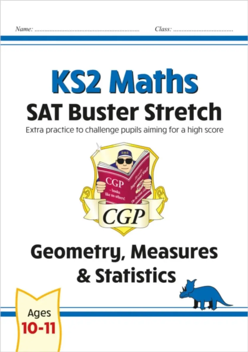 KS2 Maths SAT Buster Stretch: Geometry, Measures & Statistics (for the 2027 tests) - CGP Books