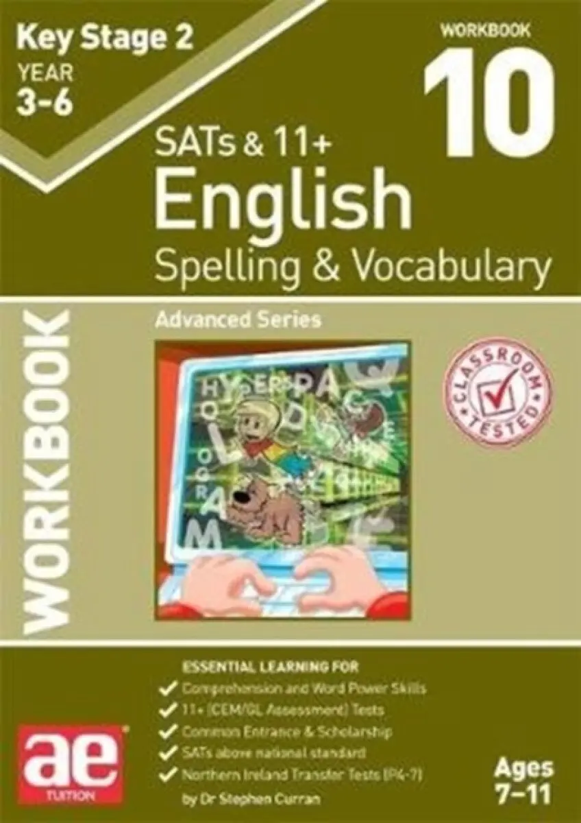 KS2 Spelling & Vocabulary Workbook 10 - Dr Stephen C Curran, Warren J. Vokes