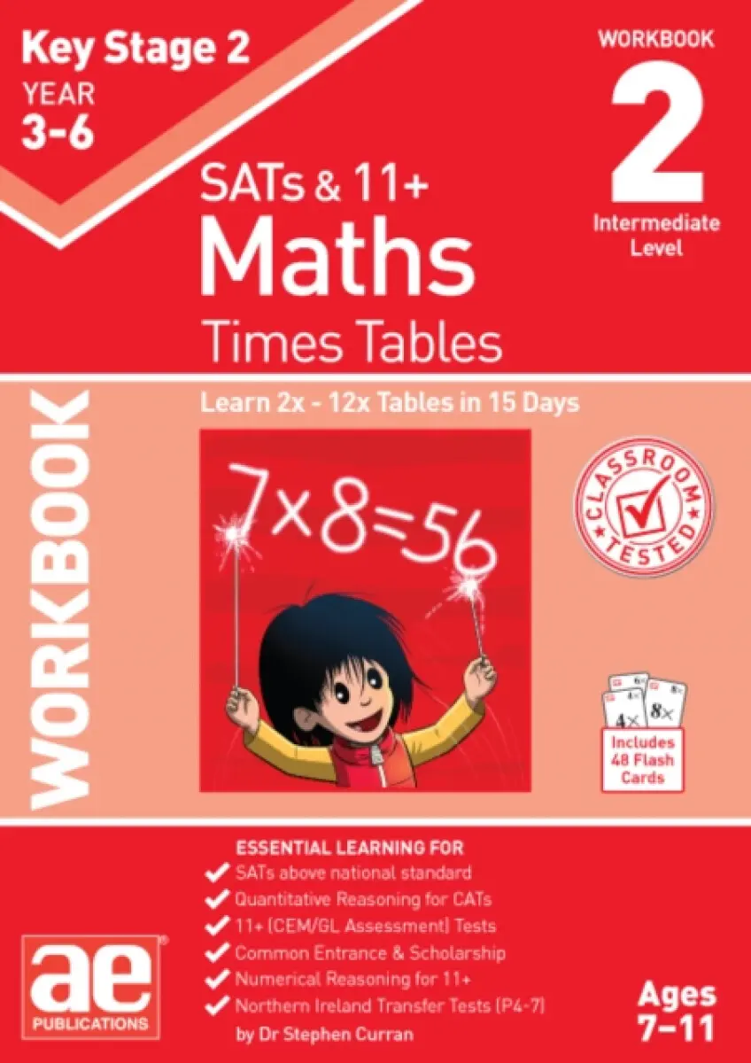 KS2 Times Tables Workbook 2 - Dr Stephen C Curran