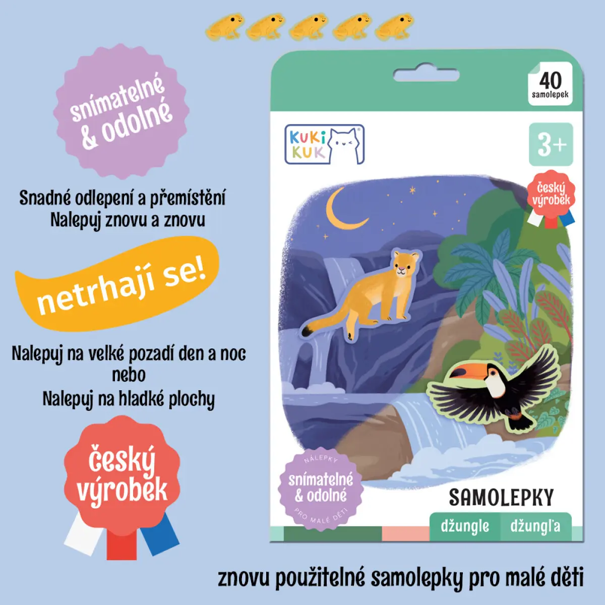 Samolepky džungle | Neuveden