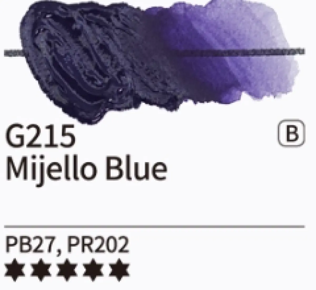 Kvašové barvy Mijello – 215 Mijello Blue