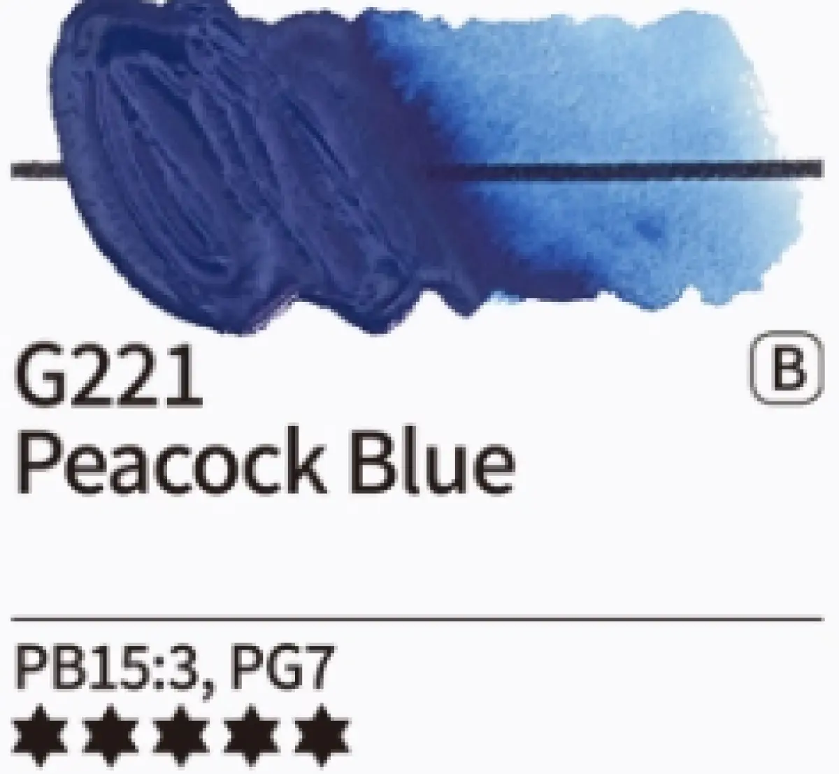 Kvašové barvy Mijello – 220 Cobalt Blue