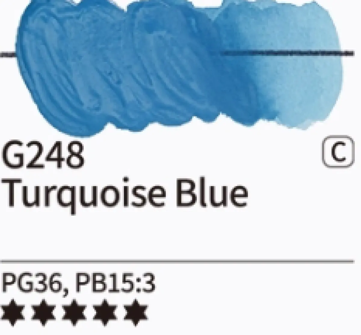 Kvašové barvy Mijello – 248 Turquoise Blue