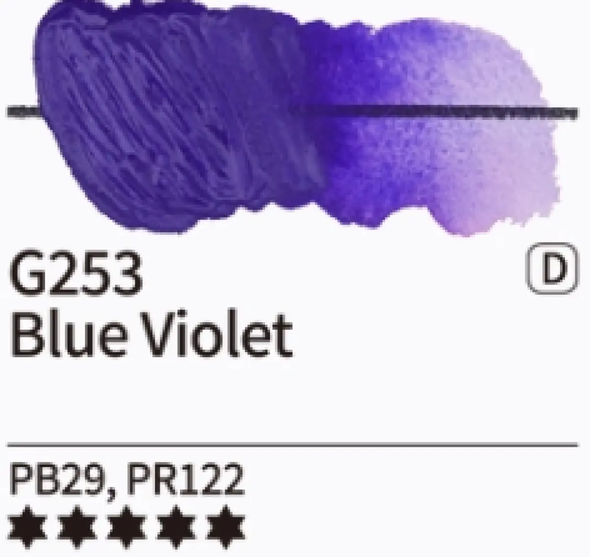 Kvašové barvy Mijello – 253 Blue Violet