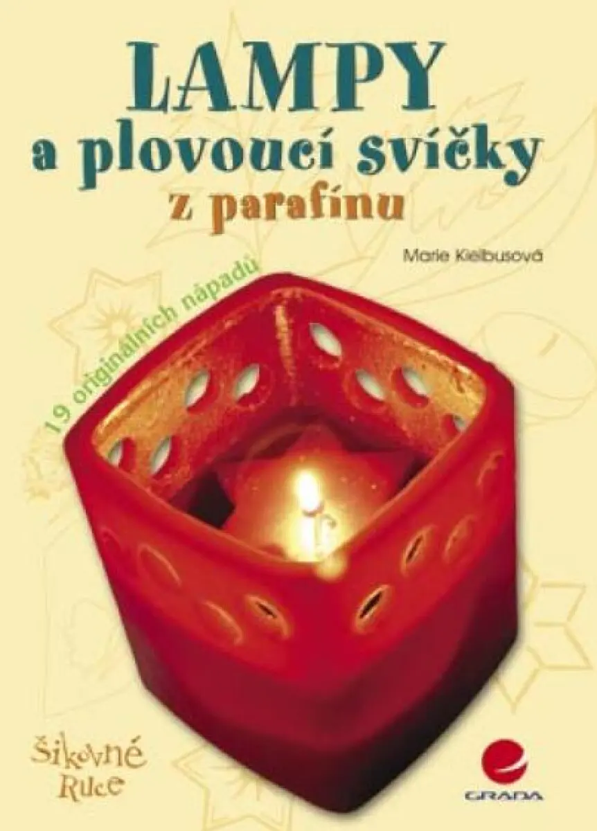 Lampy a plovoucí svíčky z parafínu - Marie Kielbusová