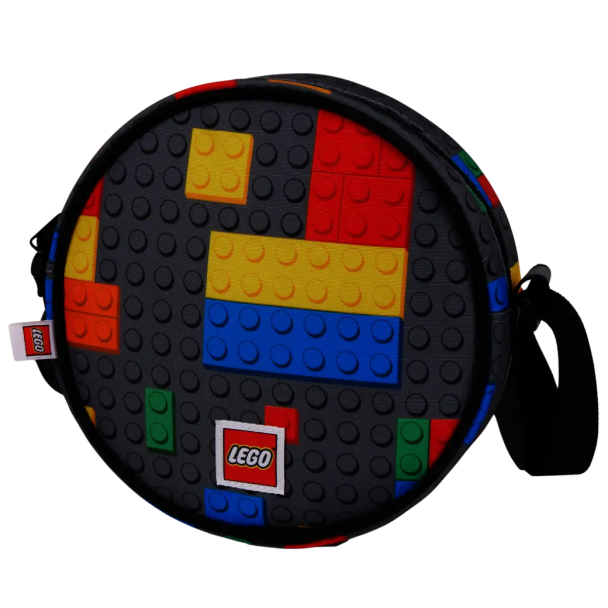LEGO Colorful Bricks - kulatá crossbody taška
