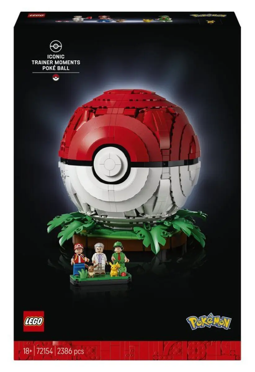 LEGO® Pokémon™ 72154 Pokébal: Kultovní Trenérské okamžiky