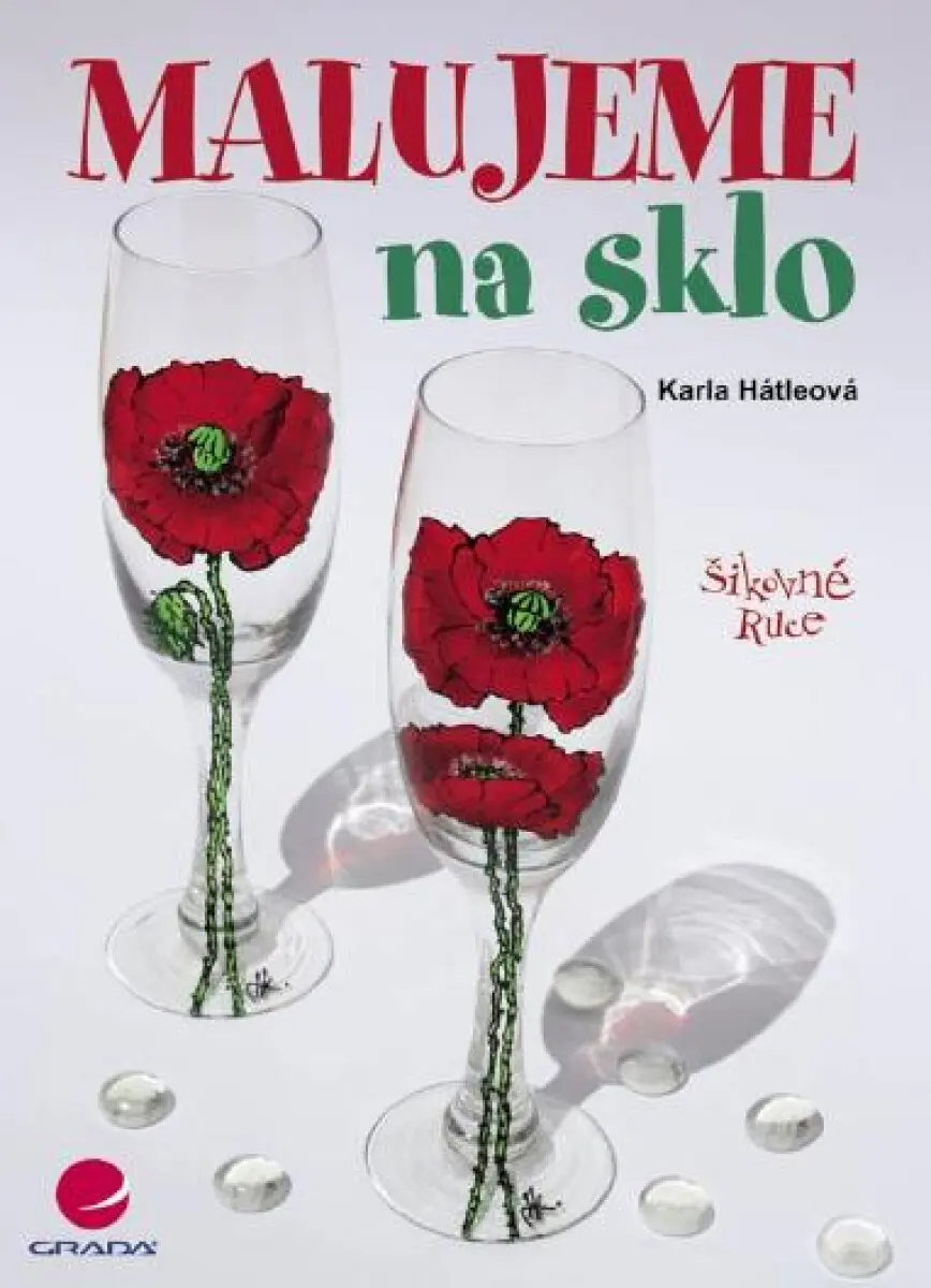 Malujeme na sklo - Karla Hátleová