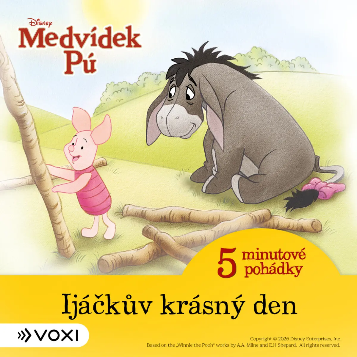 Medvídek Pú - 5minutové pohádky - Ijáčkův krásný den (4) - audiokniha
