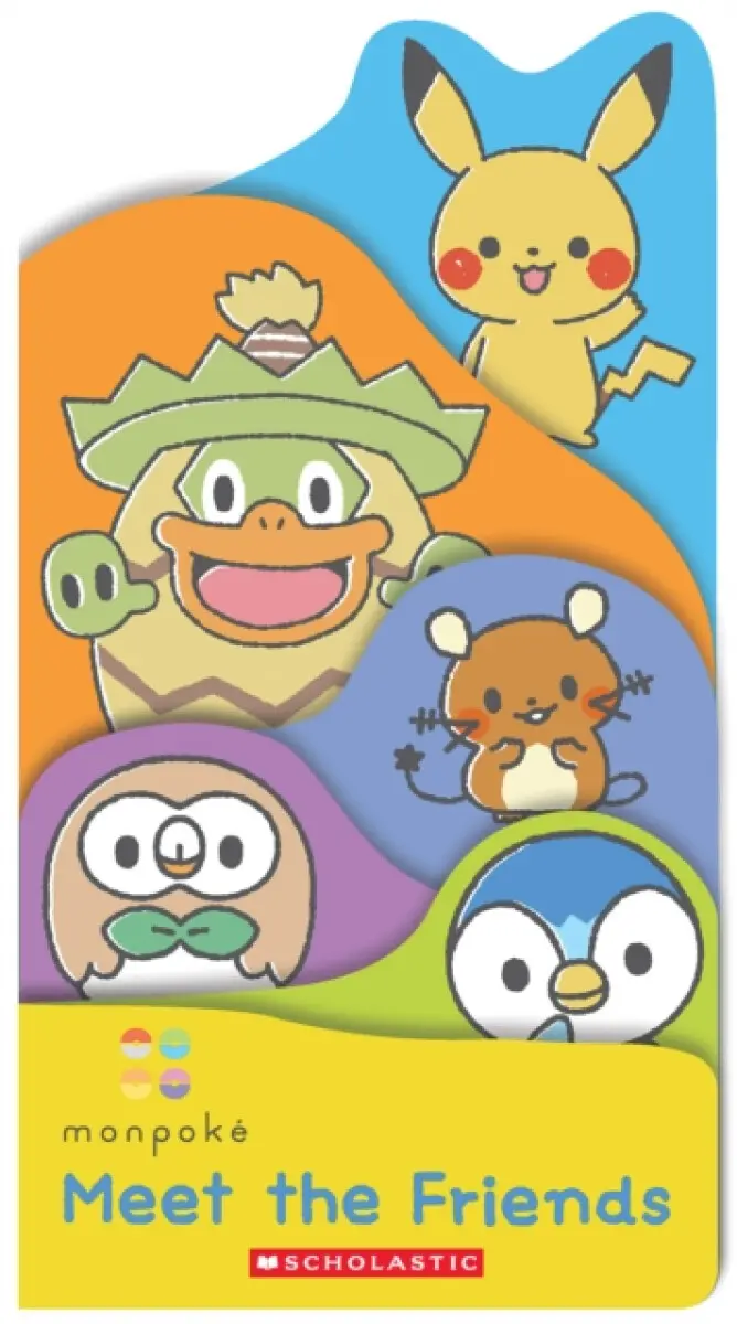 Meet the Friends (Monpoké Board Book) - Scholastic