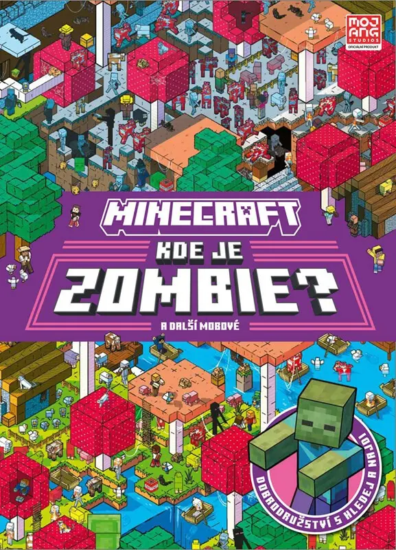 Minecraft - Kde je Zombie? (Hledej a najdi) - kniha z kategorie Beletria