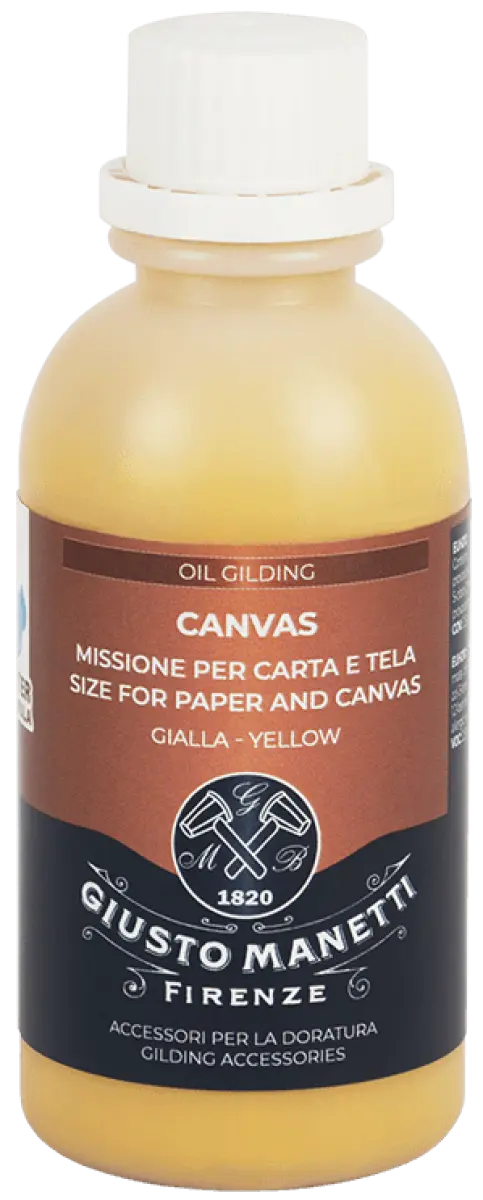 Mixtion na plátno a papír Manetti 125ml – žlutý