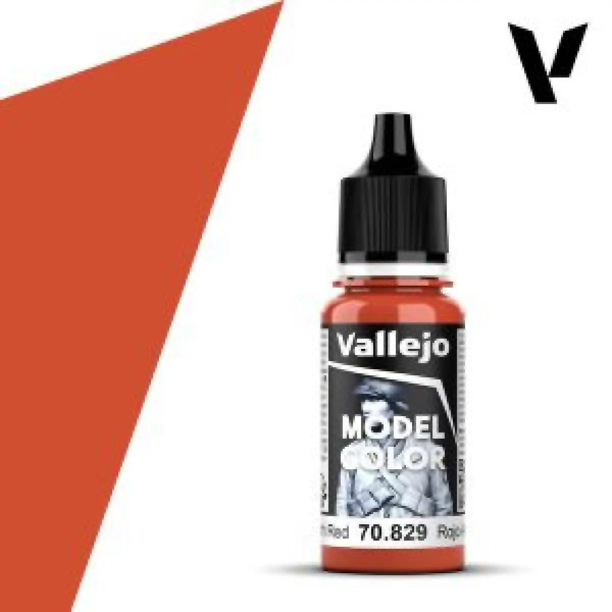 Modelářská barva Vallejo 18ml – 829 Amaranth Red