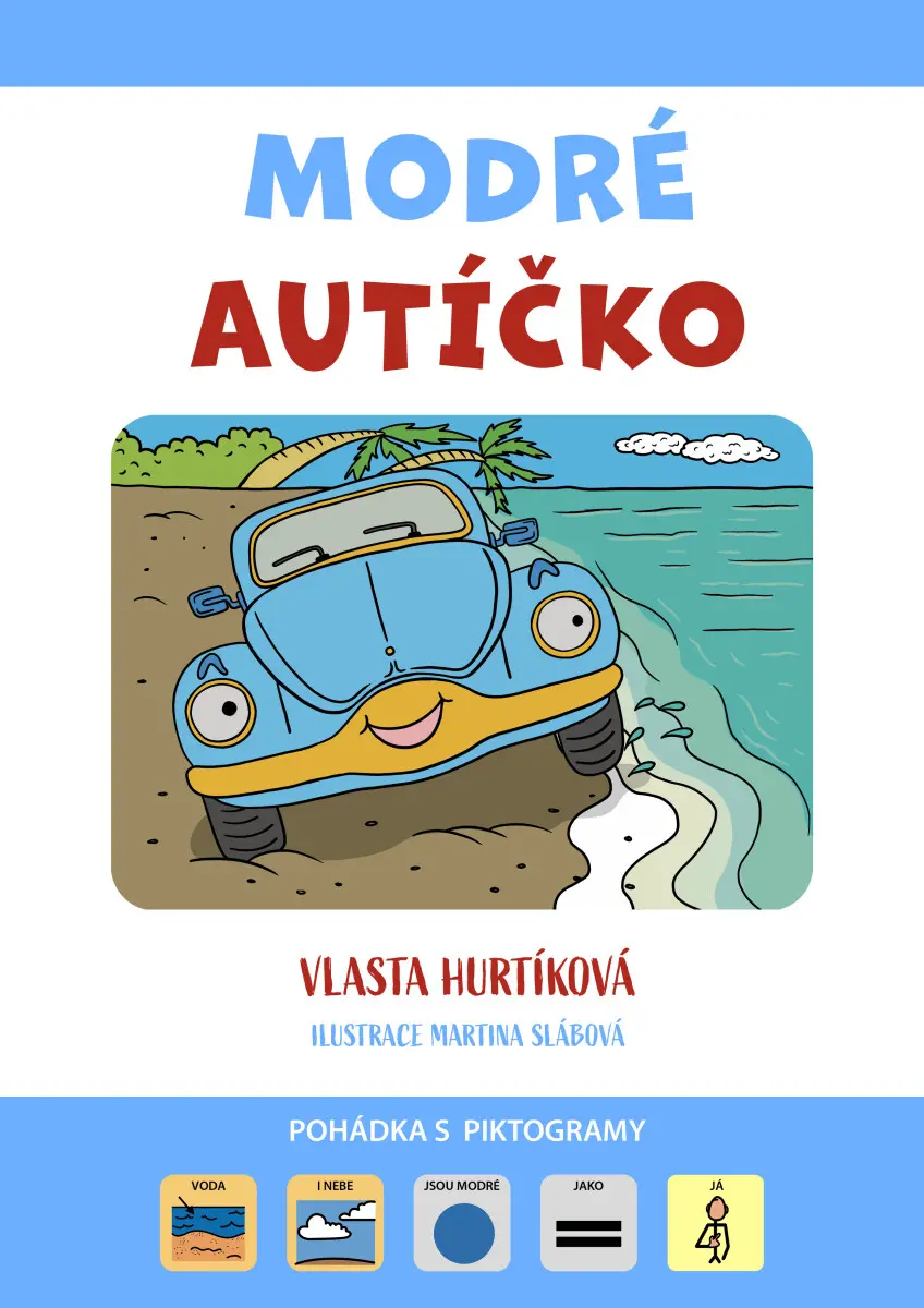 Modré autíčko - Vlasta Hurtíková