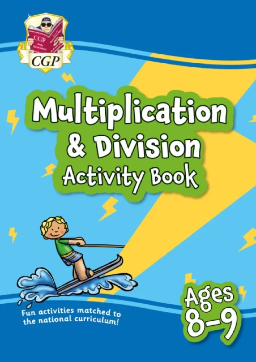 Multiplication & Division Activity Book for Ages 8-9 (Year 4) - CGP Books