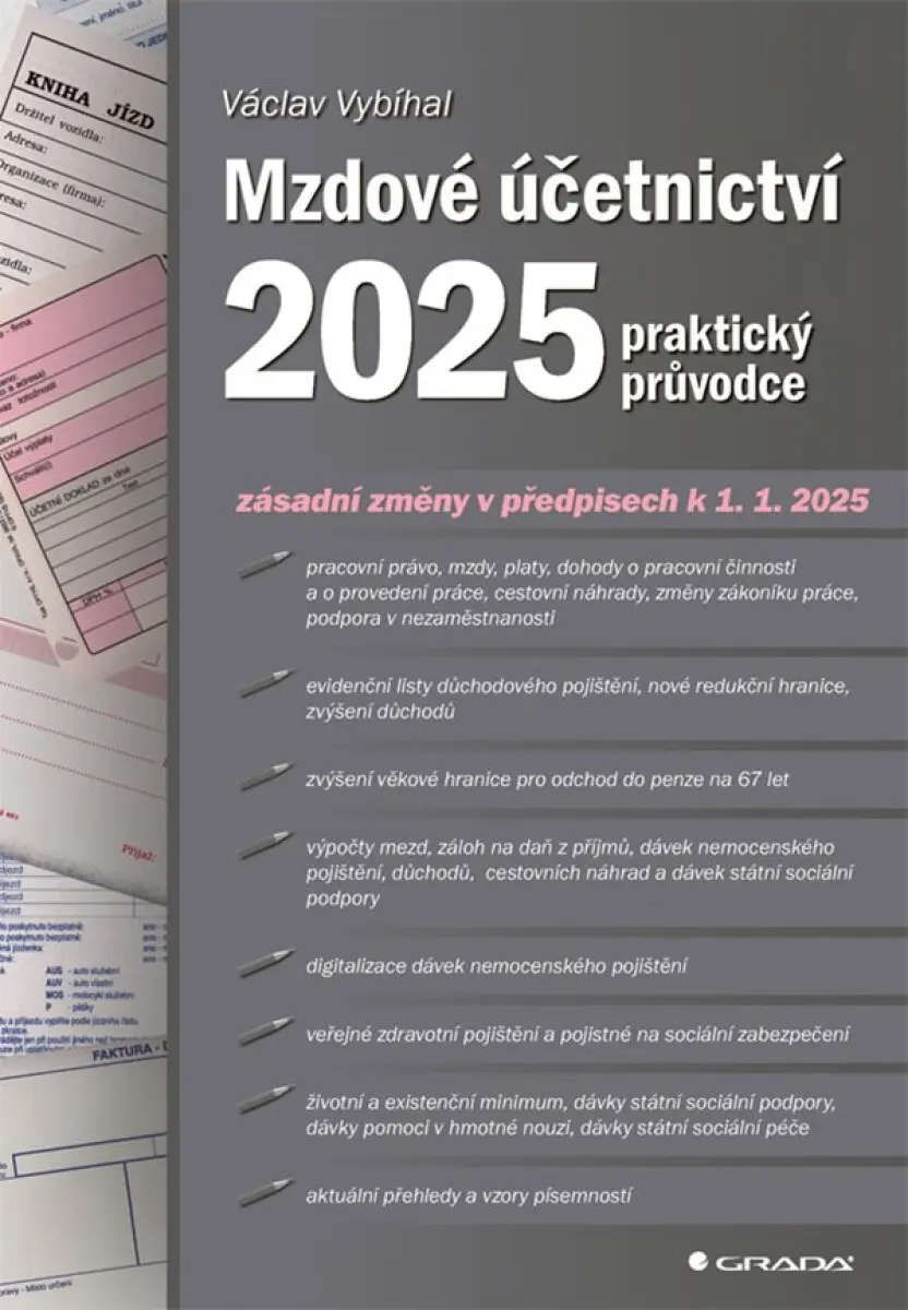 Mzdové účetnictví 2025 - Václav Vybíhal