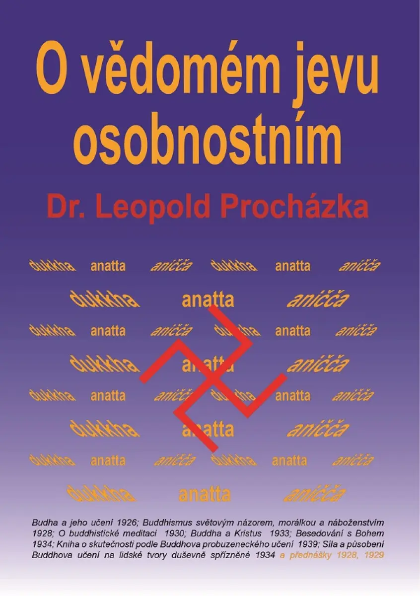 O vědomém jevu osobnostním - Leopold Procházka