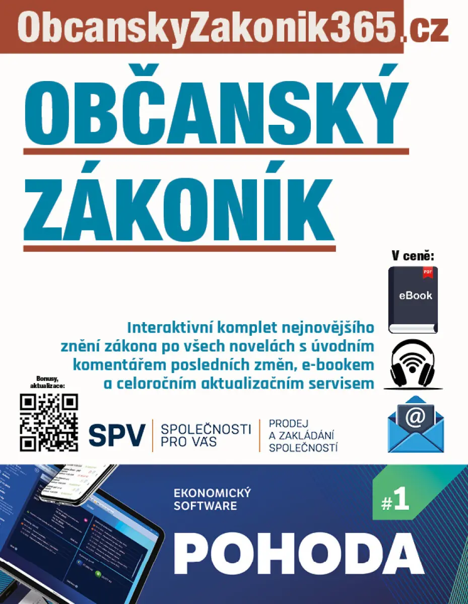 Občanský zákoník 2026 s úvodním komentářem změn - Redakční