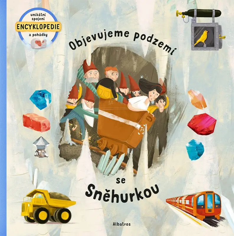 Objevujeme podzemí se Sněhurkou - Tom Velčovský, Jakub Cenkl (ilustrátor)