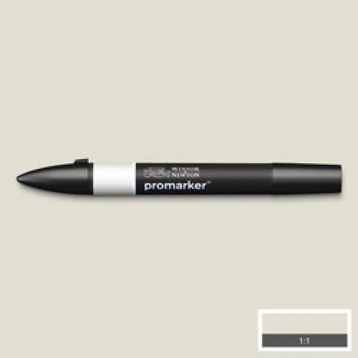 Oboustranný popisovač WN Promarker – Cool Grey 1 (CG1)