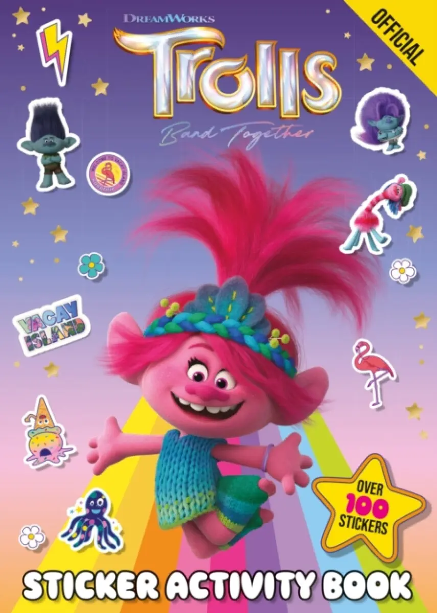 Official Trolls Band Together Sticker Activity Book - Orchard Books