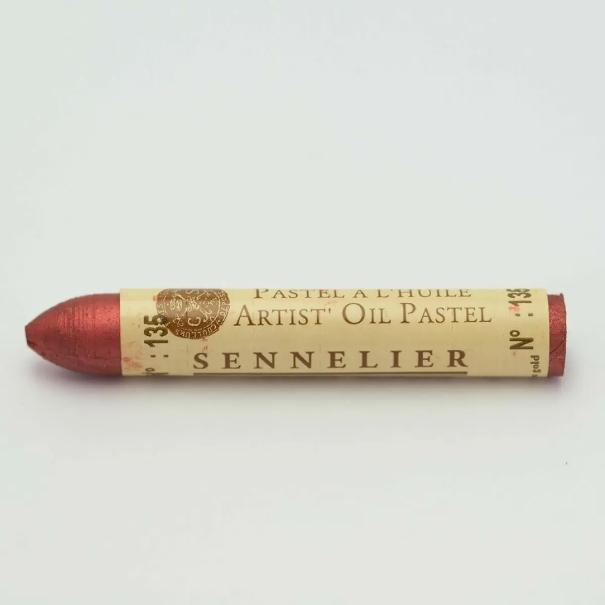 Olejový pastel Sennelier 135 Redd. Brown Gold Irid