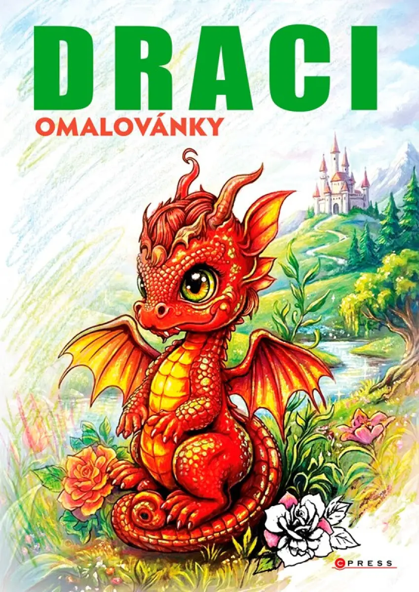 Omalovánky – Draci - Michaela Bystrá Radvanová