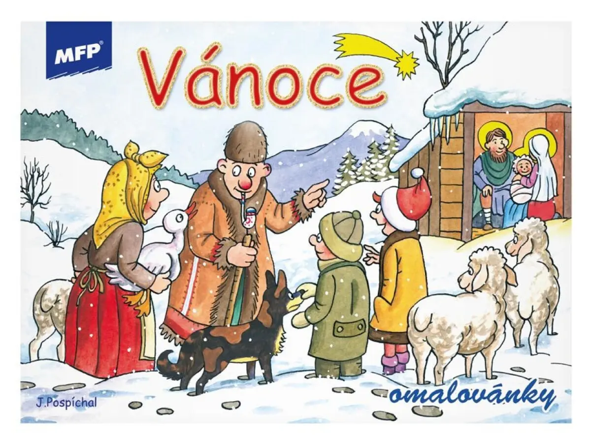 Omalovánky MFP Vánoce