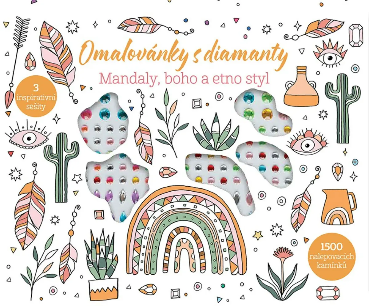 Omalovánky s diamanty - kufřík - kolektiv autorů